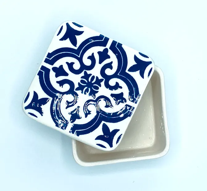 Boîte carré en céramique vue 4