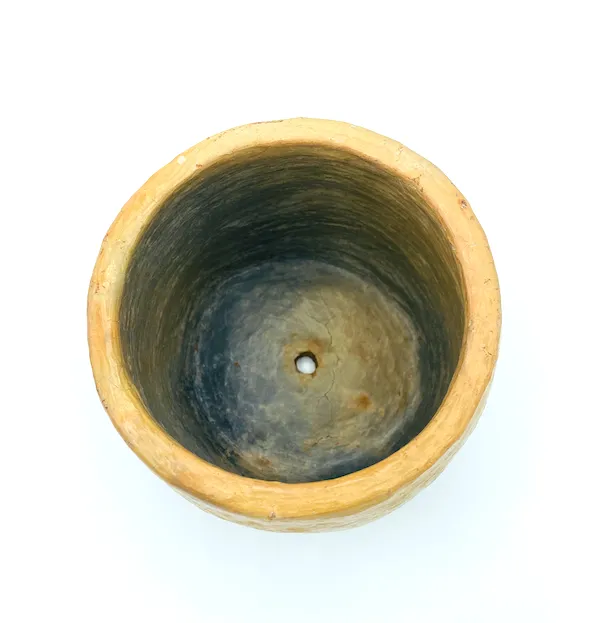 Cache-pot en terre cuite vue 2