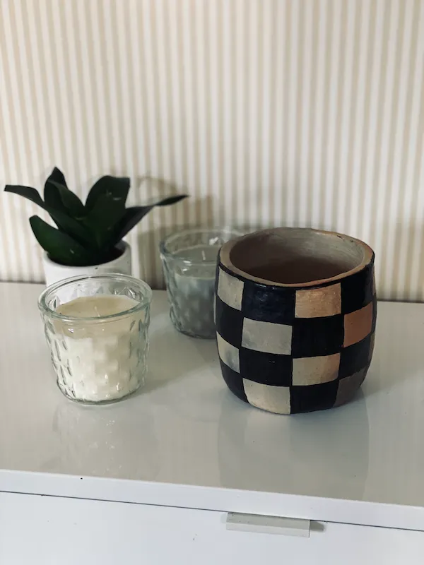 Cache-pot en terre cuite — réf. 0396 (3 vues) vue 3