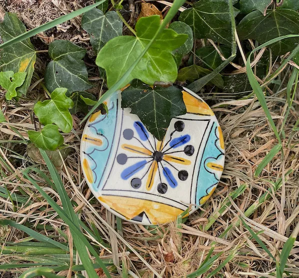 Sous-verre en céramique — 11 cm — réf. 7386