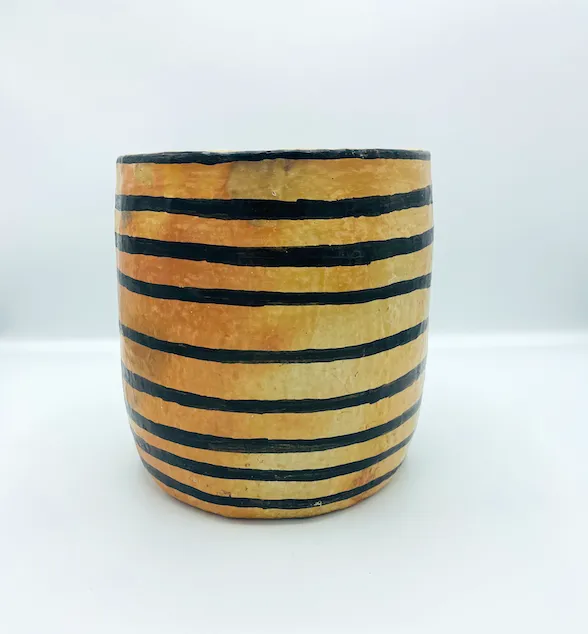 Cache-pot en terre cuite — réf. 0399 (3 vues) vue 1