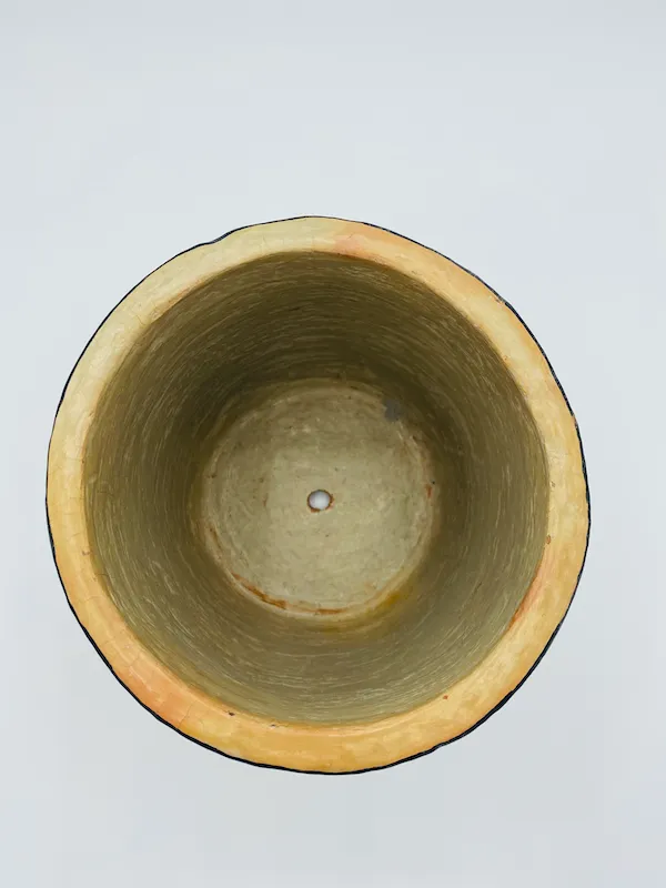 Cache-pot en terre cuite — réf. 0399 (3 vues) vue 2