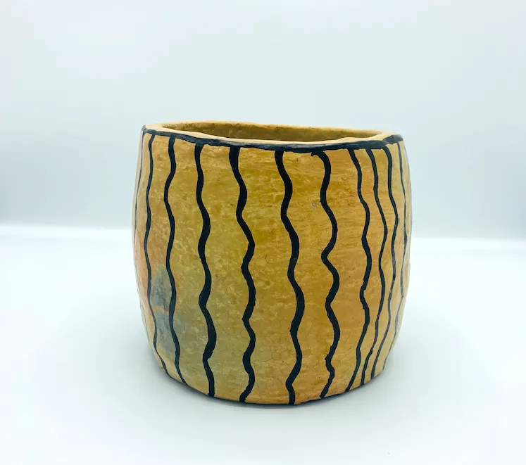 Cache-pot en terre cuite — réf. 0392 (3 vues)