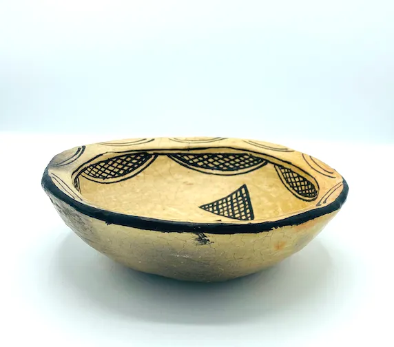 Vide-poche en terre cuite — réf. 0365 (3 vues)