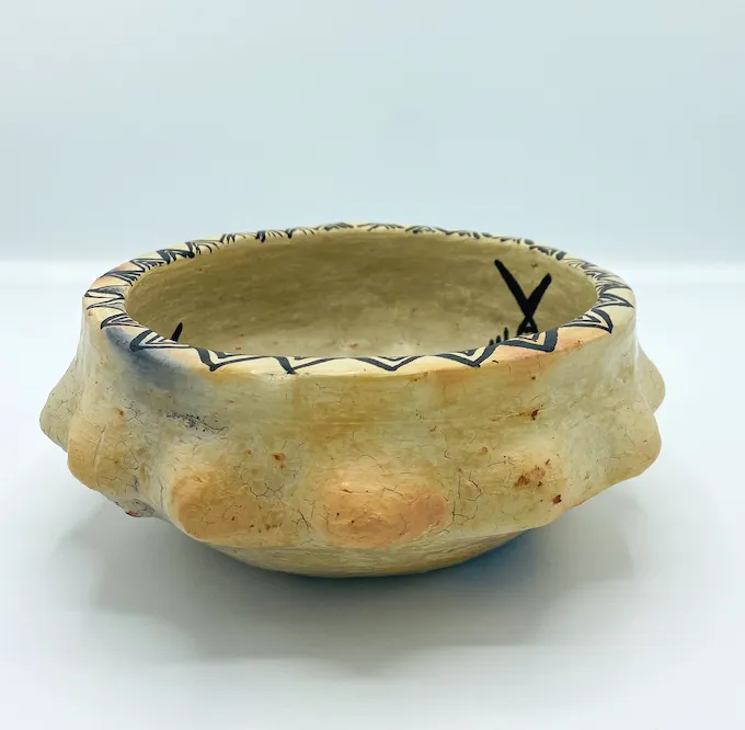 Vide-poche en terre cuite — réf. 0382 (2 vues)