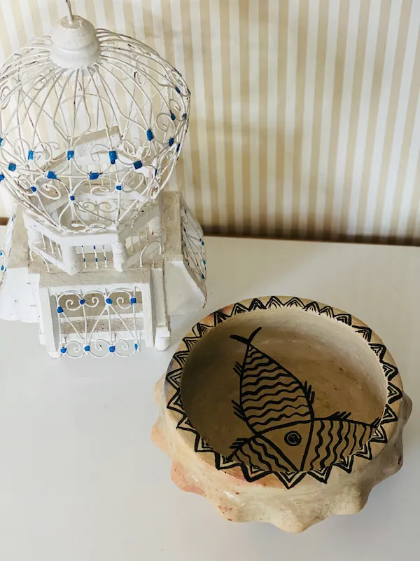 Vide-poche en terre cuite — réf. 0382 (2 vues) vue 2